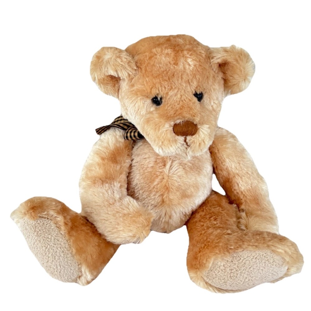 Plush Tan Teddy Bear Toy